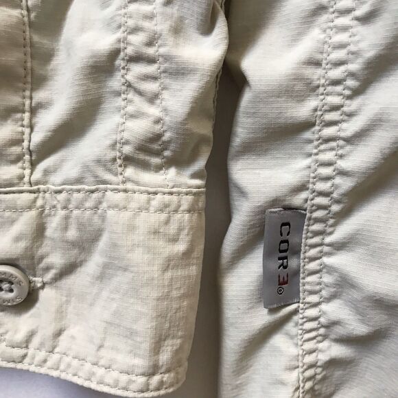 Simms Fishing COR3 Men's LARGE L/S Vented Button Down Guide Beige Shirt *flaw - Picture 9 of 16